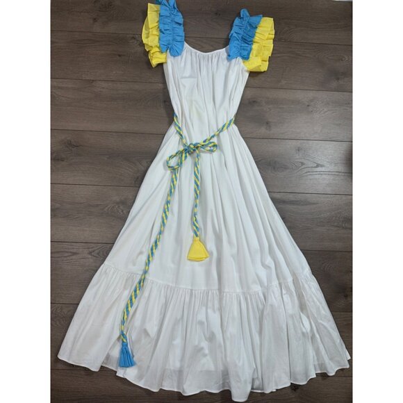 Alden Adair NWT Lilah Dress - White X small - Picture 8 of 9